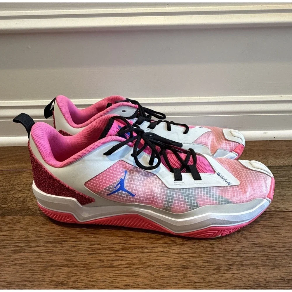 Nike Air Jordan One Take 4 Pink Blast White Trainers DO7193-104 Men's Size 18
